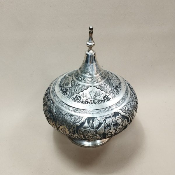 گز خوری قلم صورت سیاه قلم نقره