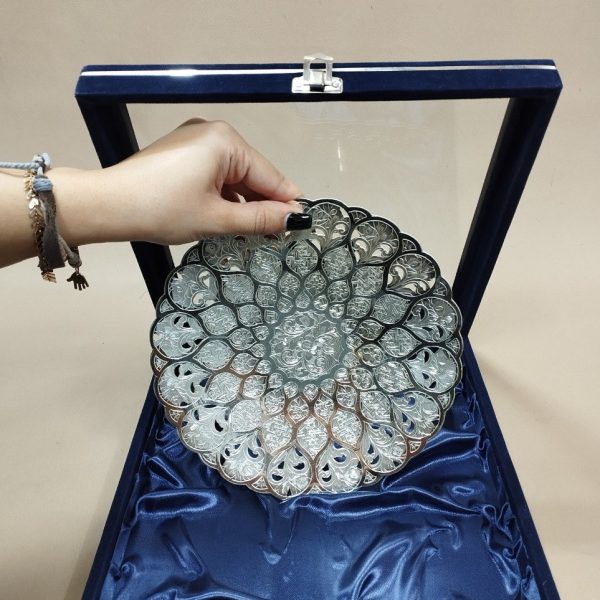 شیرینی خوری قلم تبریز نقره
