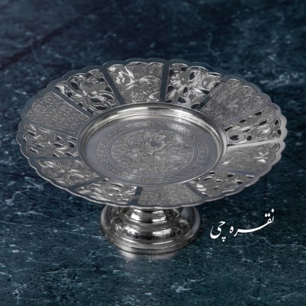 شیرینی خوری گرد پایه دار تبریز